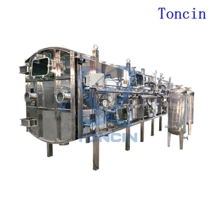Toncin 수평 고무 진공 벨트 필터 고처리량 탈수 및 케이크 세척