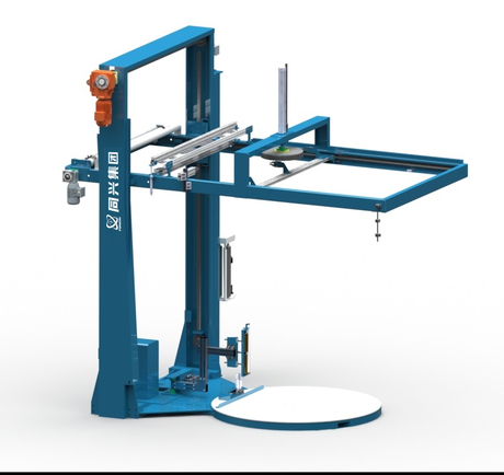 탑 시트가 포함된 자동 팔레트 래퍼