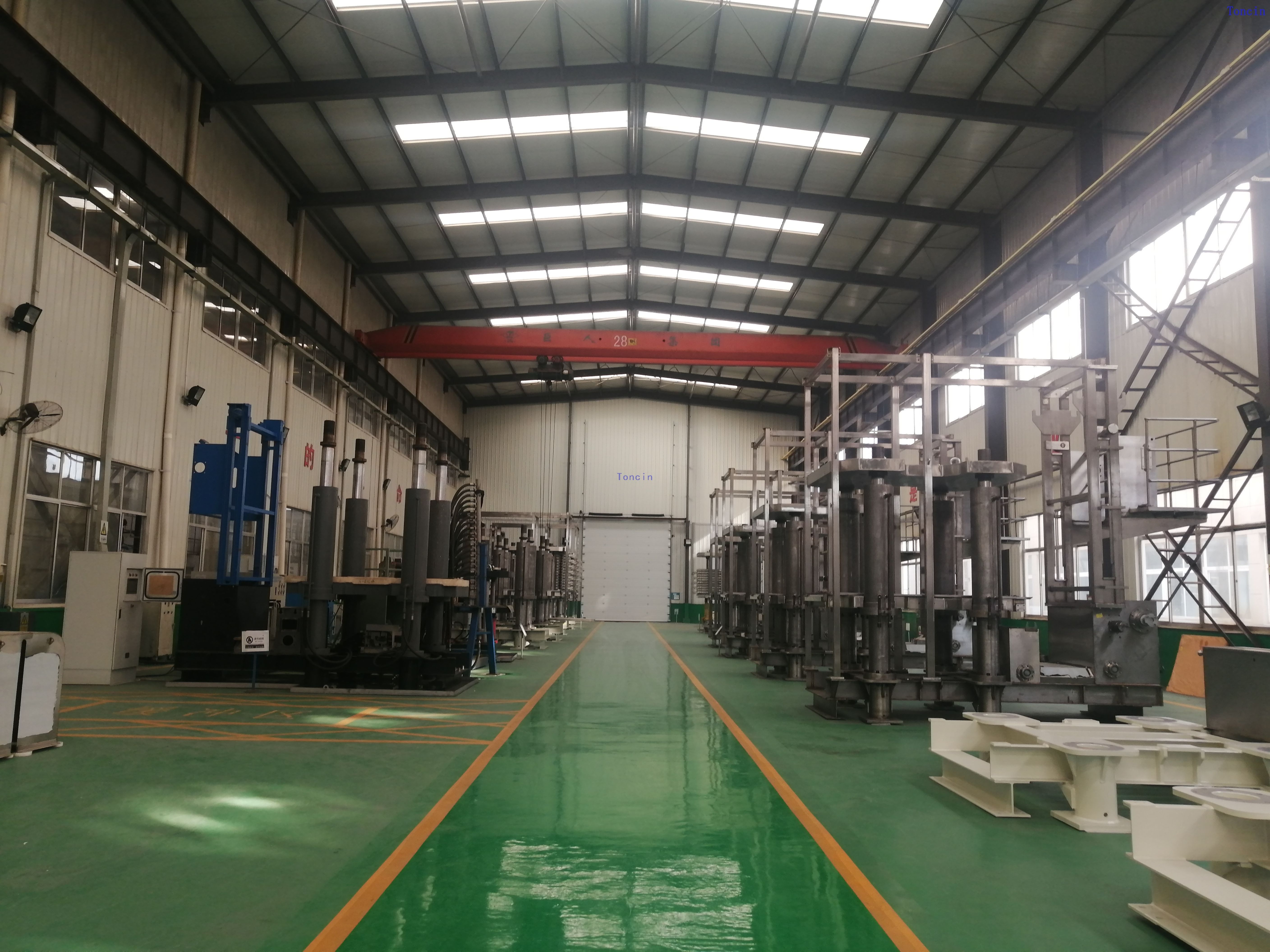 Toncin HVPF 수직 자동 필터 프레스 타워 프레스 필터