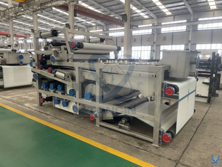 Toncin 액체 침출 공정용 벨트 필터 프레스